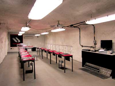 Inside the underground training academy, located just off the original portal bottom of Bailey.