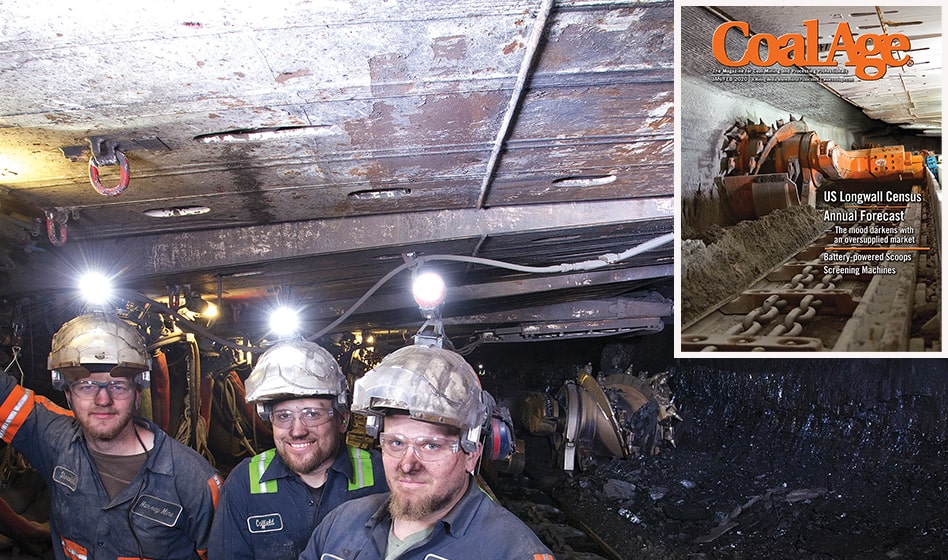 Coal mining - Underground mining